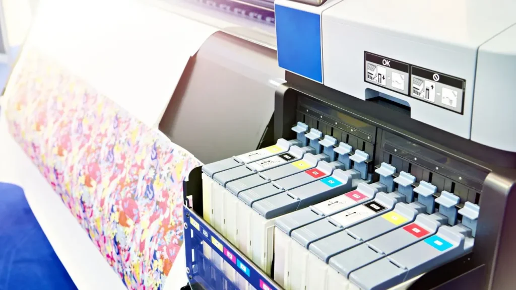 Direct-to-fabric sublimation printers